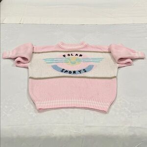 Pink Crew Neck Sweater